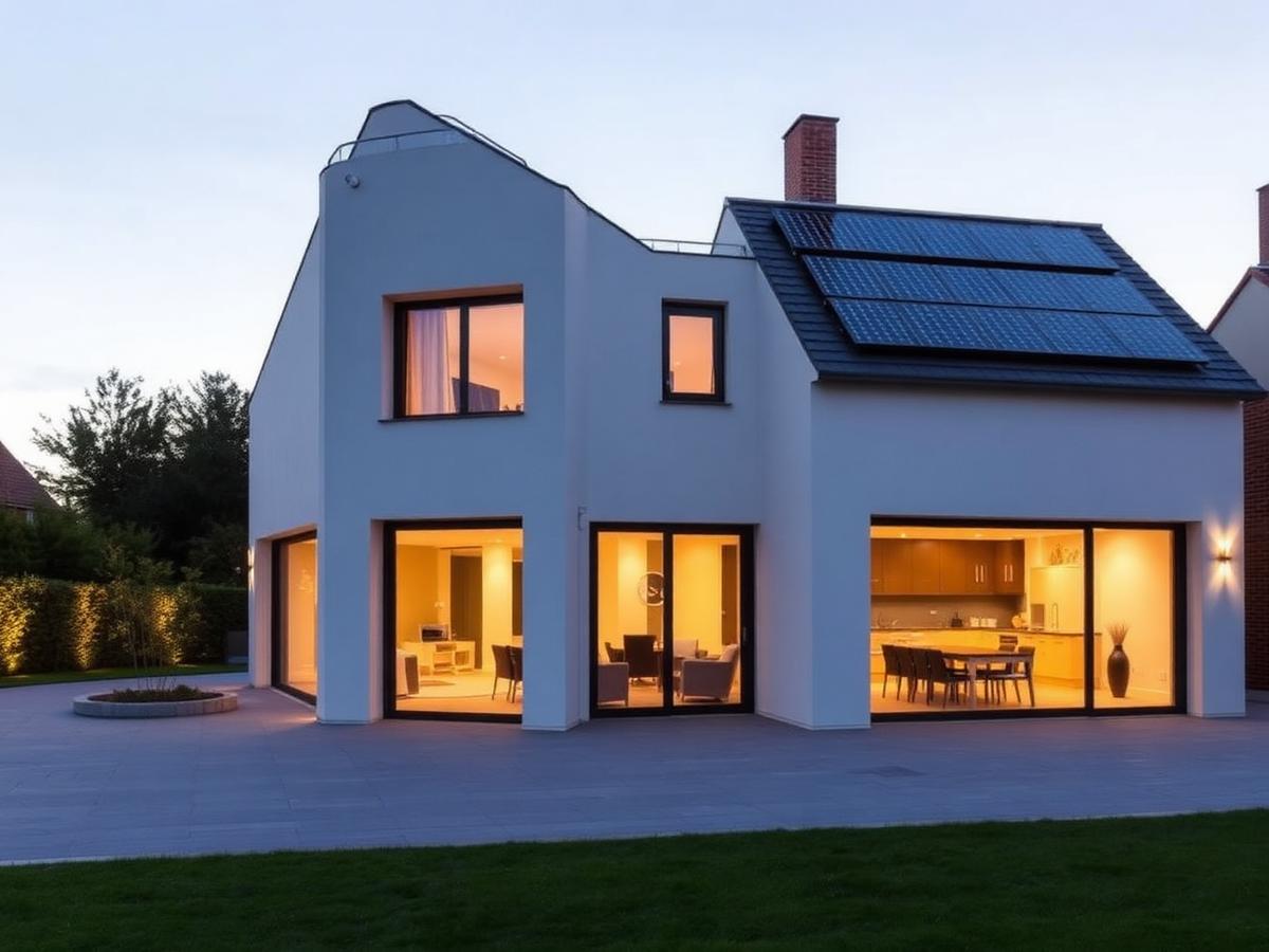 Een gerealiseerd Komplett project: villa met geïntegreerde technieken
